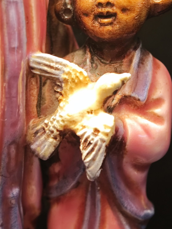 Image 1 of chinoiserie lamp