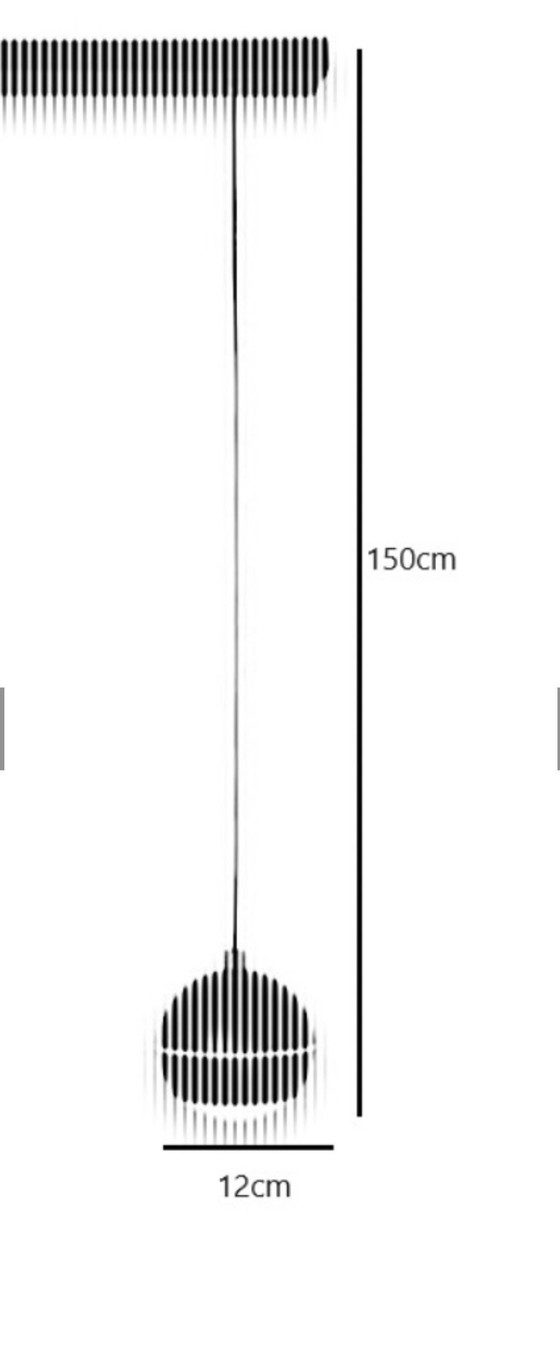 Image 1 of Modern and design pendant lamp Bilia 5-light black