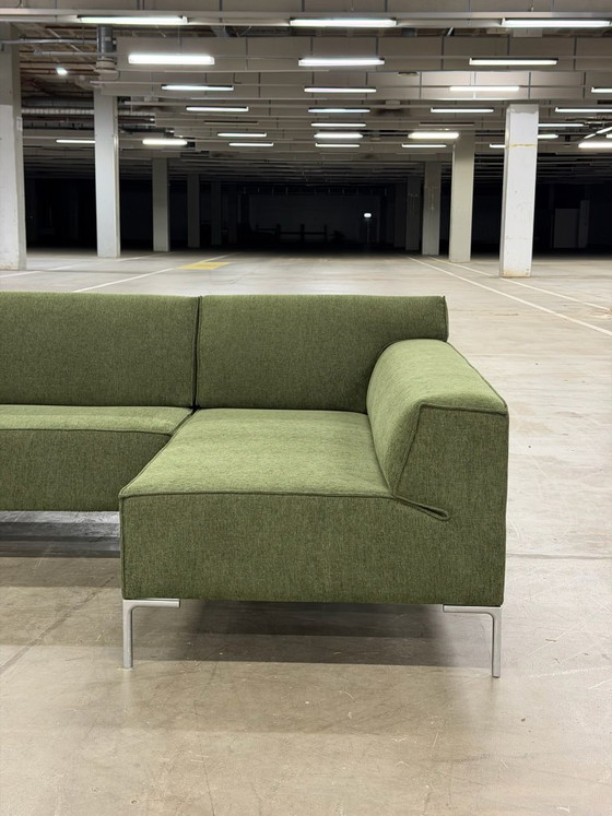 Design On Stock Bloq Sofa | Grün | – Ecksofas, Textile (photo 3 of 12)