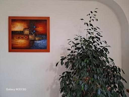 Artist painting - Enzo San Marco - Riva del Mare