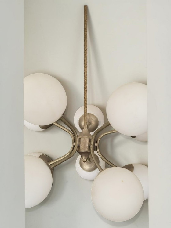Image 1 of Sputnik hanglamp, jaren 50.