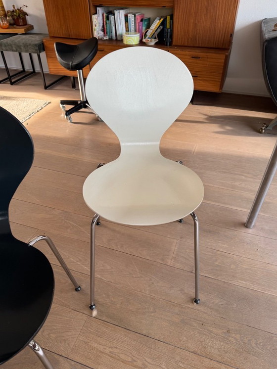 Image 1 of Danerka Rondo 6-piece dining chair, white, grey and anthracite