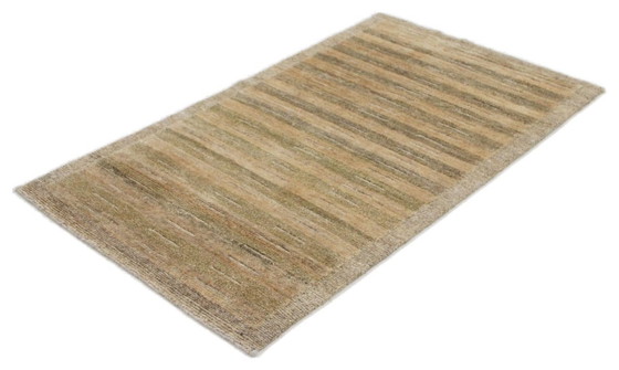 Modern Designer Hand-knotted Wool Rug New & Unused 162 x 92 cm, Rugs & carpets, Creme (photo 2 of 8)