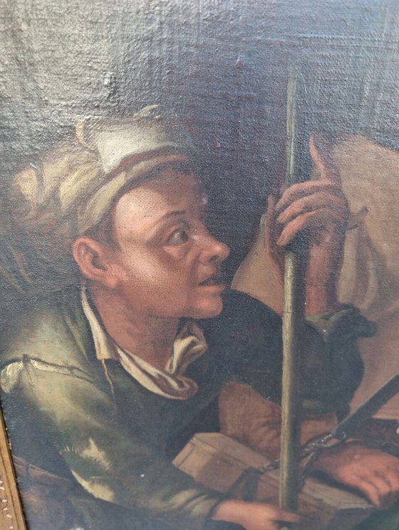 Image 1 of óleo en madera, 1905 Cazadores