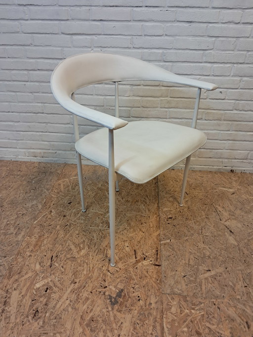 Fasem P40 chair, leather