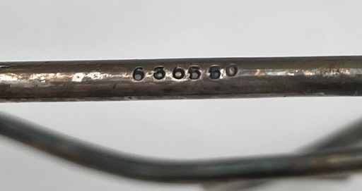 Portabottiglie/cestino per bottiglie di vino vintage a forma di slitta – metallo argentato – fatto a mano