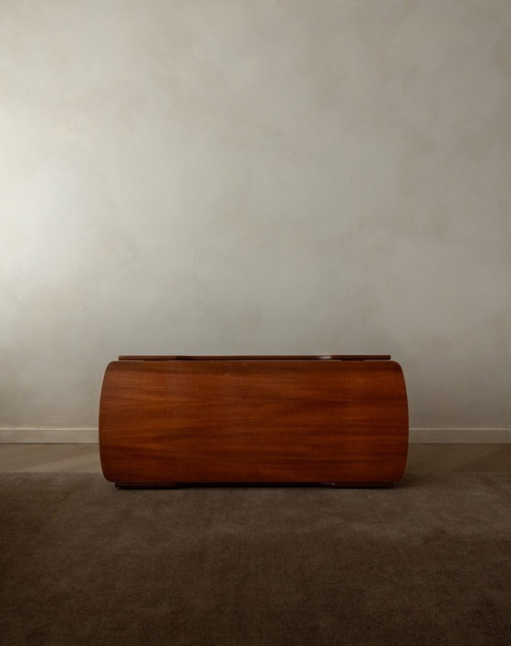 Image 1 of Vintage Teak Coffee Table Attributed to Louis van Teeffelen with Reversible Top, Dutch Mid-Century, 1950s