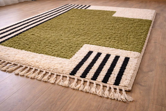 Image 1 of Due tappeti in lana realizzati a mano (soggiorno + corridoio) 250 cm x 150 cm / 250 cm x 80 cm
