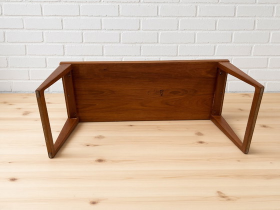 Panca e specchio in teak di Kai Kristiansen per Aksel Kjersgaard, 1960 – Tavolini, Wood (photo 9 of 13)