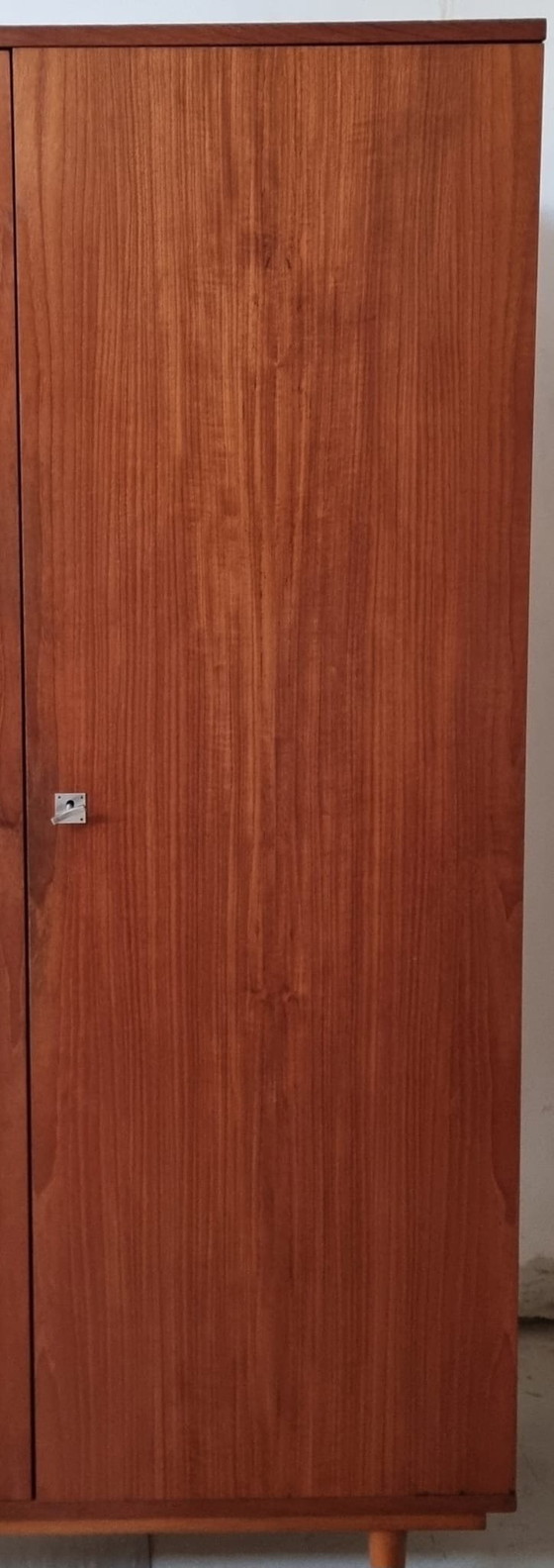Mid Century Kleiderschrank, Kleiderschränke, Holz, Braun (Foto 6 von 15)