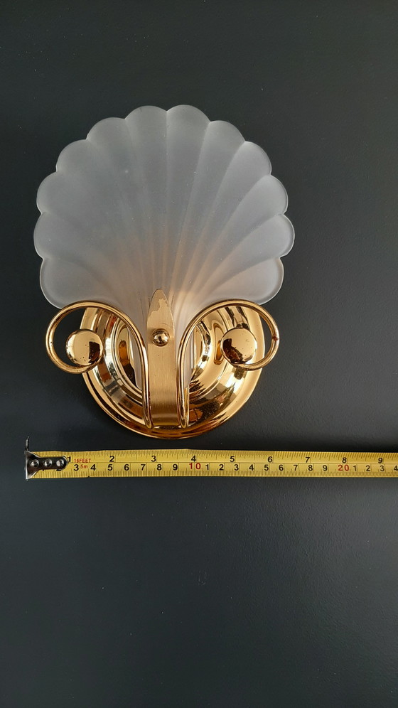 Image 1 of The Knudt wall lamps(2) Shell motif