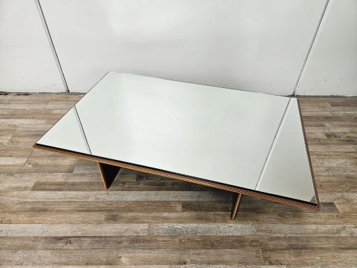 Salontafel uit de jaren 60 in de stijl van Afra en Tobia Scarpa voor Maxalto. – Wood (photo 2 of 14)
