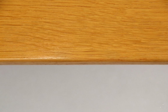 Image 1 of Vintage Scandinavian modular oak dining table, 1970s