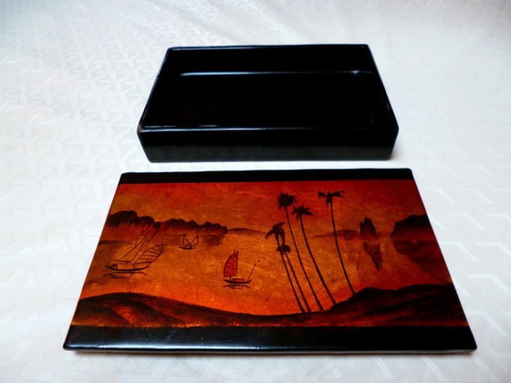 HANOI Petite Boite en laque de Chine ARTEXPORT et anneau de serviette assorti – Objets déco, Wood (photo 4 of 5)