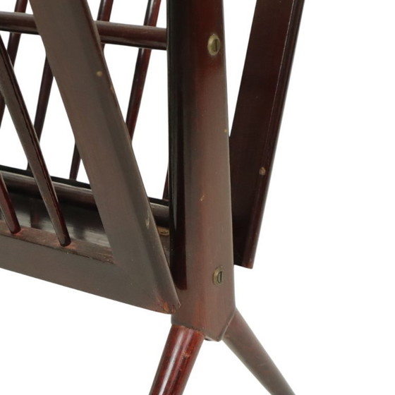 Image 1 of Italian Magazine Rack Magazine Rack Cesare Lacca