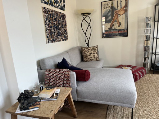 Westwing Gray Corner Sofa/couch - Fluente