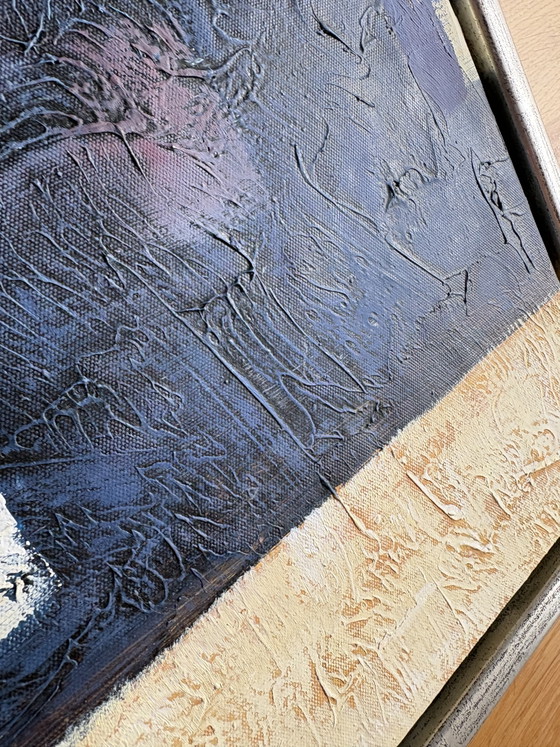 Pittura lirico-astratta, acrilico su tela, artista Pedrite e Smith – Dipinti e disegni, Wood, Canvas (photo 8 of 10)