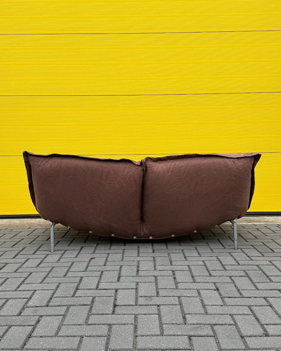 Ligne Roset Calin set lounge poltrona due posti pouf anni '90 – Divani modulari, Tessile (photo 12 of 18)