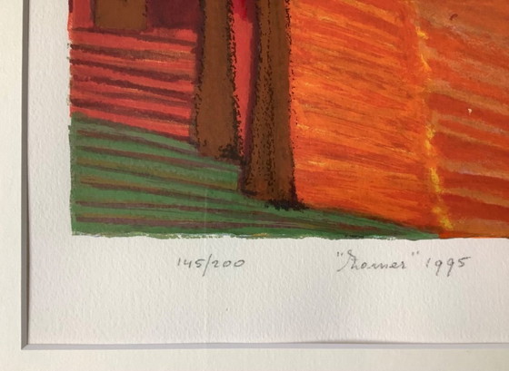 Image 1 of Serigrafía "Verano" de Ton Schulten