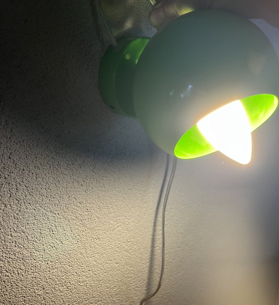 Image 1 of Lampada da parete Frandsen Ball verde - Classico danese di Benny Frandsen