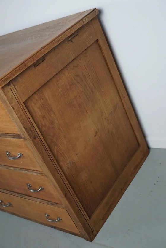 Image 1 of Mobile da negozio/isola da cucina in rovere francese antico, anni '30