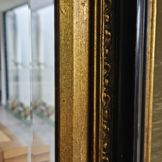 Image 1 of Baroque mirror black with antique gold