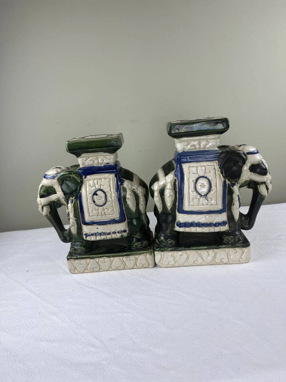 Pair of vintage ceramic bookends – Decorative Objects, Porcelain (photo 6 of 11)