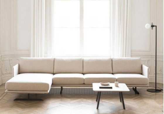 Image 1 of Studio Henk Modula 2,5-Sitzer Ecksofa – Teddyweiß