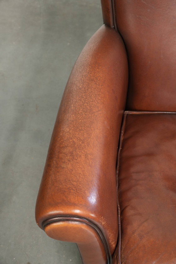 2x comfortabele schapenleren armchairs met een tijdloze uitstraling en goed zitcomfort – Fauteuils, Leather (photo 7 of 15)