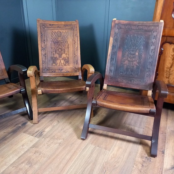 Image 1 of Set van 4 Angel Pazmino vouwstoelen