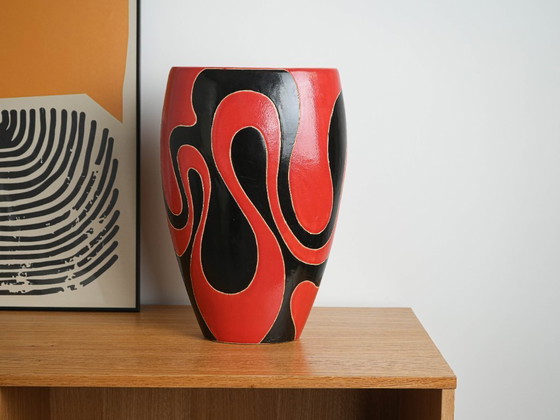 Image 1 of Ceramic vase, Italian design, 1970s, made in Italy