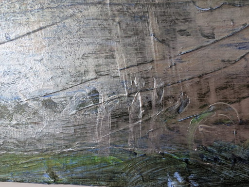Woman on the ground – schilderijen tekeningen, Canvas (photo 2 of 5)
