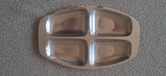 Vintage Alfra Alessi Hors d'oeuvre Dish – Table accessories, Metal (photo 7 of 9)