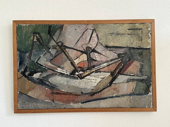 Ingvar Engdahl Painting – Paintings & Drawings, Canvas (photo 4 of 6)