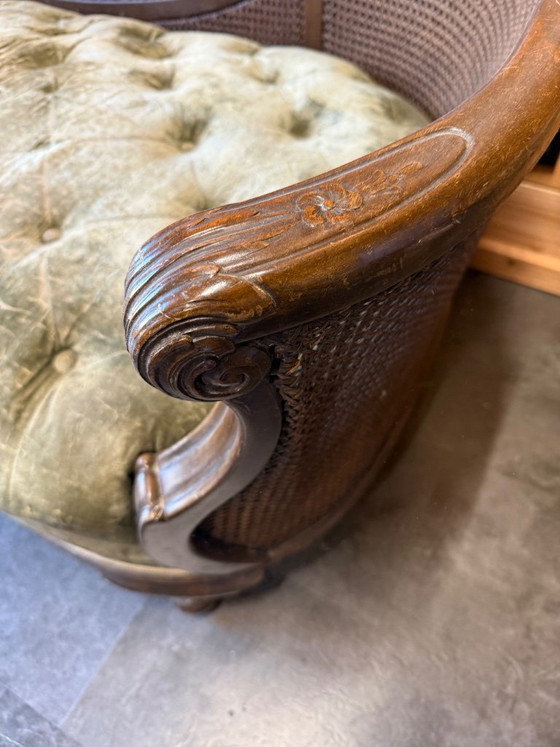 Image 1 of Panca vintage in rattan