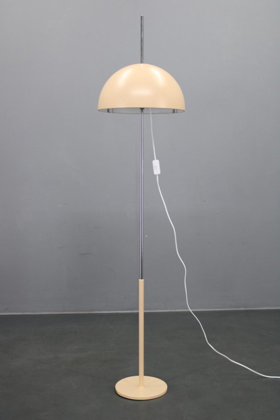 Image 1 of Lampadaire champignon style Space Age, métal Napako, Tchécoslovaquie des années 1970