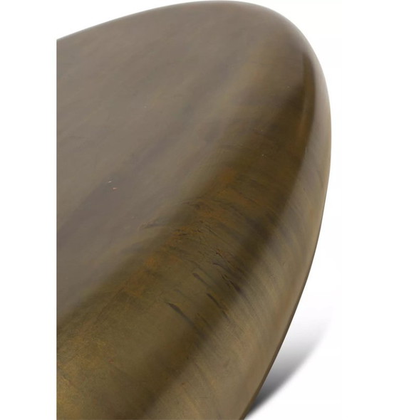 Image 1 of Tavolino da caffè o tavolino Fleur Ami Pandora – ottone ossidato