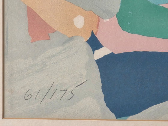 Image 1 of Karel Appel – Maskengesicht – 61/175 – Handsigniert