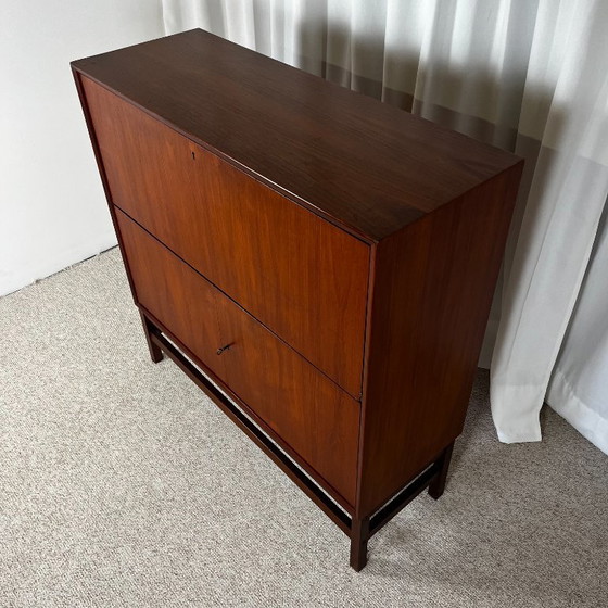Raro Scrittoio Scandinavo Anni '60, Stile Marian Grabinski per IKEA – Credenze alte, Wood (photo 4 of 24)