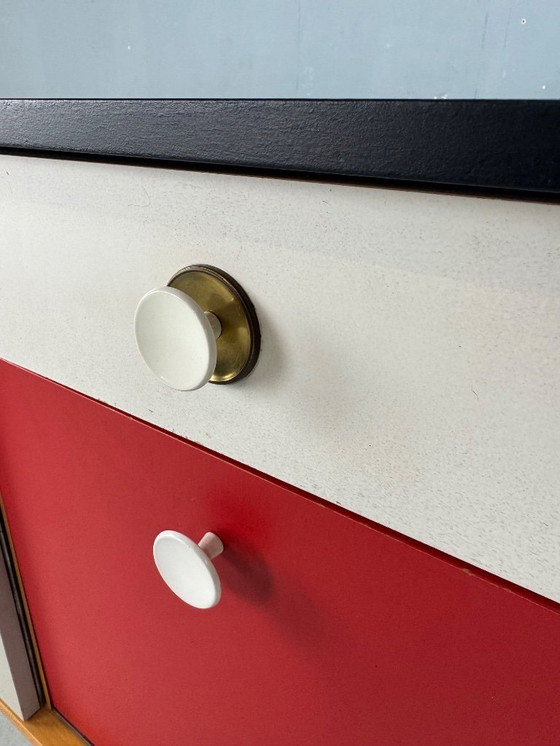 Image 1 of Unique Dutch design sideboard '50s (UMS Pastoe?)