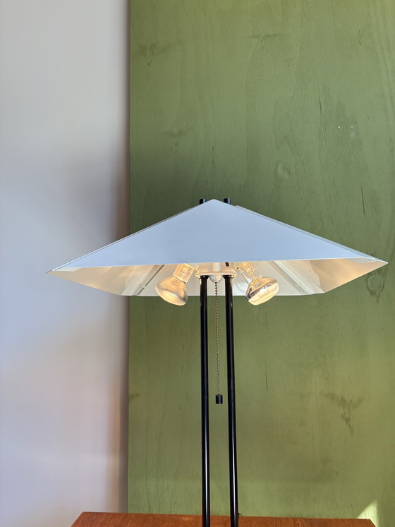 Image 1 of UMBRELLA TABLE LAMP Dijkstra DUTCH POSTMODENER DESIGN.