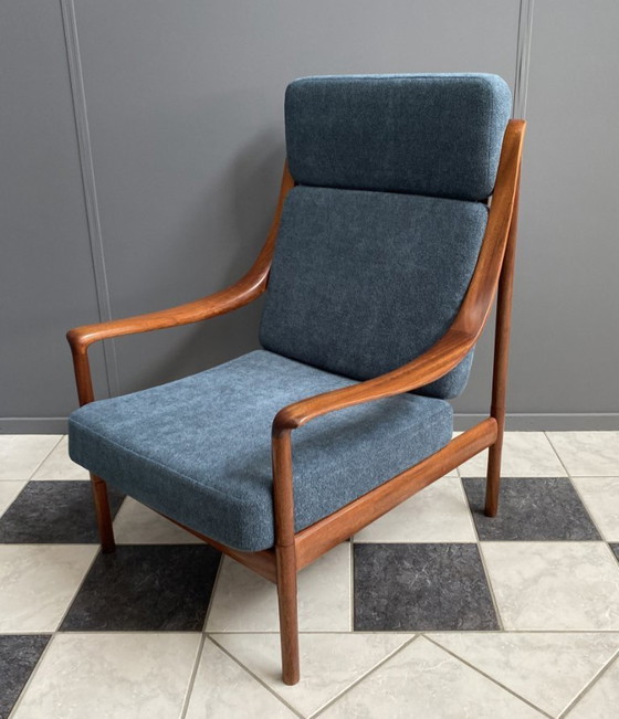 Image 1 of Highback chair by Wilhelm Knoll 1960s reupholstered
