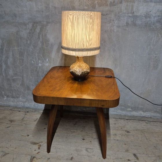Image 1 of Lampada da tavolo in ceramica di metà secolo, Cecoslovacchia, anni '60-'70