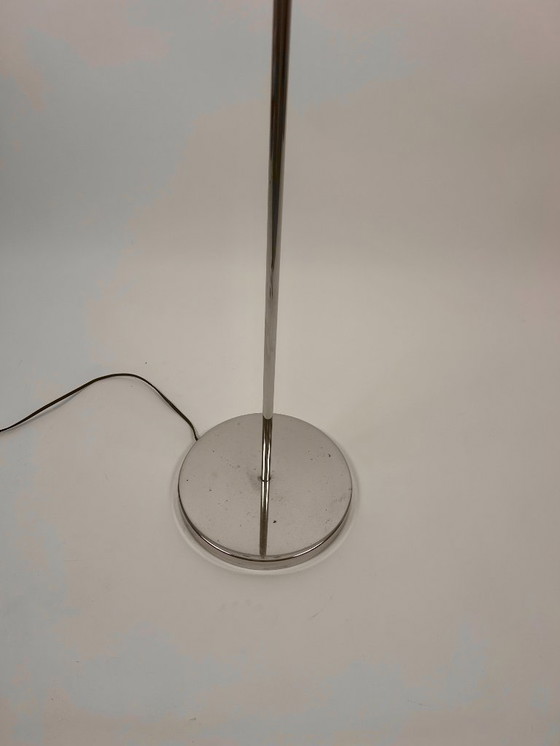 Image 1 of Italiaanse chromen vloerlamp met 8 lampjes