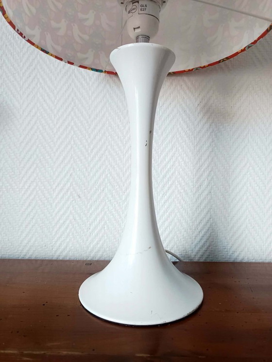 Image 1 of Tulpenlamp 1970 oranje vogels