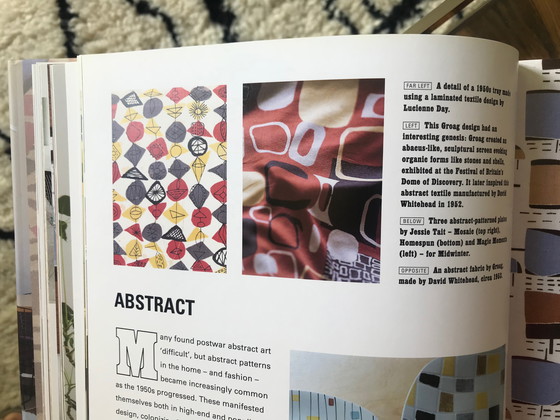 Image 1 of Seltene Vintage 50s Tee Tablett Lucienne Day Atomic Design