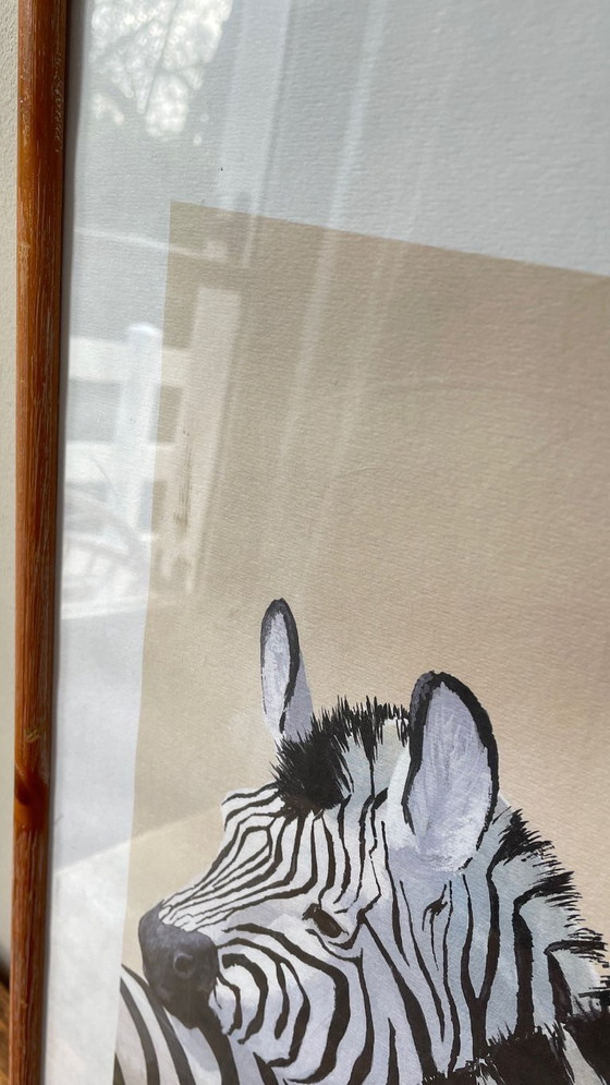 Image 1 of TABLE 2 Vintage Zebras