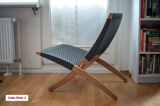 Image 1 of 2 zeer goed bewaard gebleven Cuba-stoelen (MG501, teak) van Carl Hansen & Søn