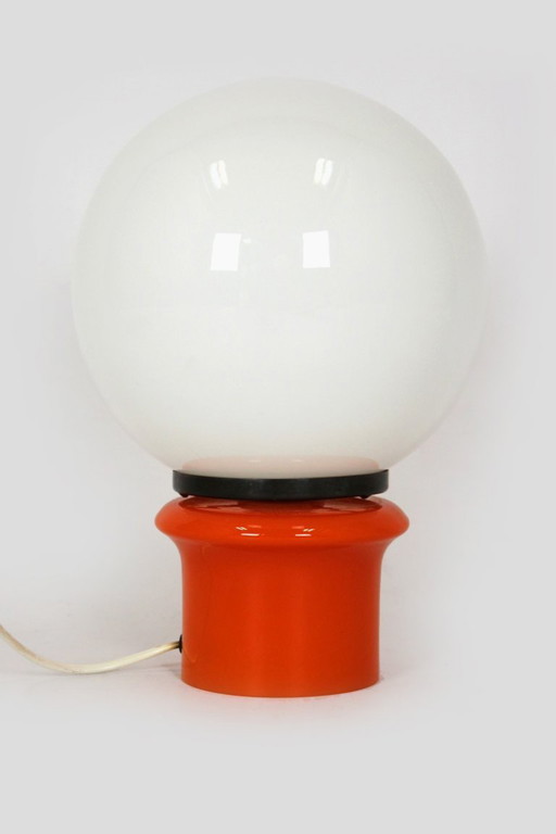 Vintage Czech Table Lamp from Osvitlováci Sklo, 1970s