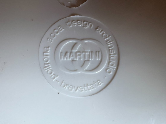 Image 1 of Een paar vintage fauteuils, ontworpen door Martini Torino in de jaren 70.